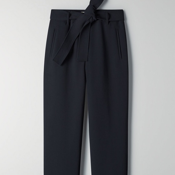 Aritzia Wilfred Tie-Front Pant